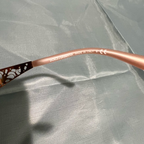 Dolce & Gabbana Peach Cat-Eye Sunglasses - Picture 3 of 6